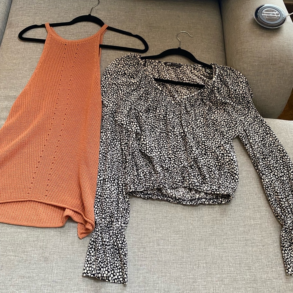 TWO Zara tops